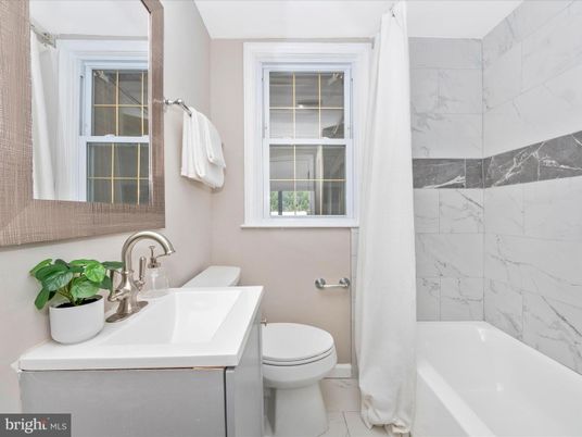 Bathroom, Interior, Marble Walls