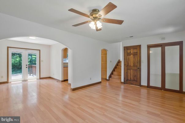Empty room, Interior, Wood Texture Flooring