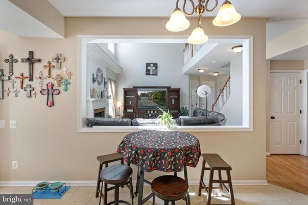 Fireplace, Interior, Pendant Lights, Wood Texture Flooring