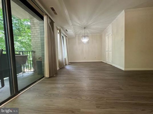 Chandelier, Interior, Wood Texture Flooring