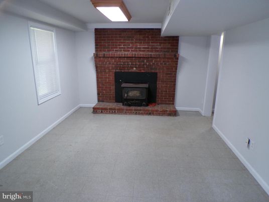Empty room, Fireplace, Interior, Stone Walls