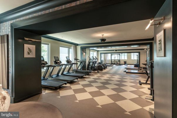 Fitness Equipment, Gym, Interior