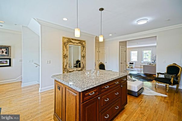 Interior, Living room, Pendant Lights, Recessed Lighting, Wood Texture Flooring