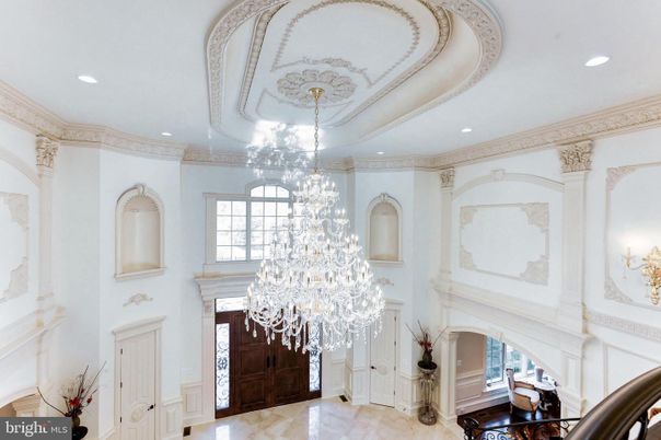 Chandelier, Interior, Recessed Lighting