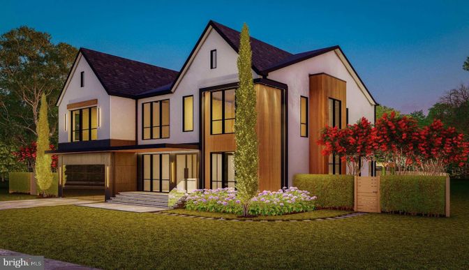 Attached, Backyard, Exterior, Facade, Farmhouse
