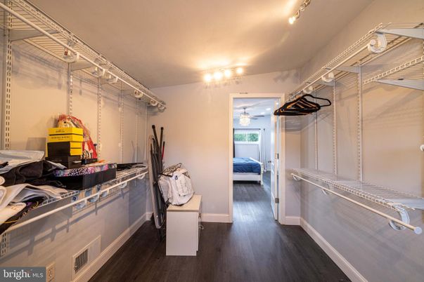 Interior, Walk-in Closets, Wood Texture Flooring