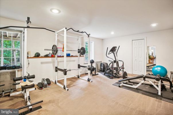 Fitness Equipment, Interior, Recessed Lighting