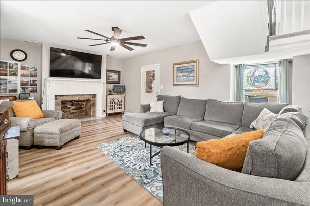 Fireplace, Interior, Living room, Wood Texture Flooring