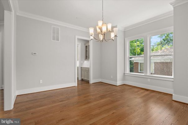 Chandelier, Empty room, Interior, Wood Texture Flooring