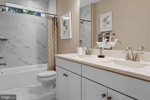 Bathroom, Dual Sink Vanities, Interior, Marble, Marble Walls