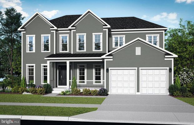 Attached, Exterior, Facade, Brick Traditional