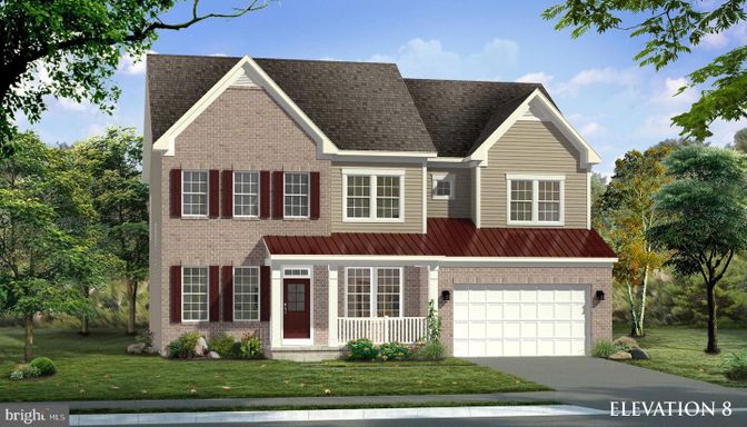 Attached, Exterior, Facade, Brick Traditional