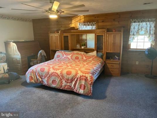 Bedroom, Interior, Wooden Walls