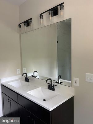 Bathroom, Dual Sink Vanities, Interior, Marble Walls