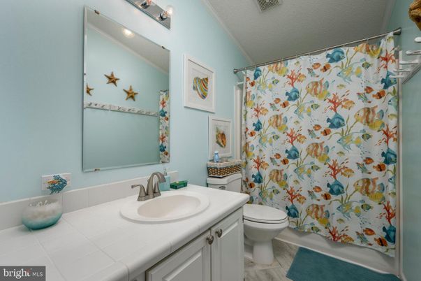 Bathroom, Interior, Tile Countertops