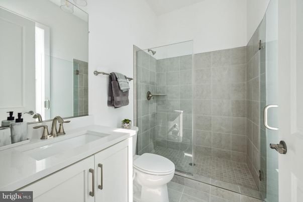 Bathroom, Glass Shower, Interior