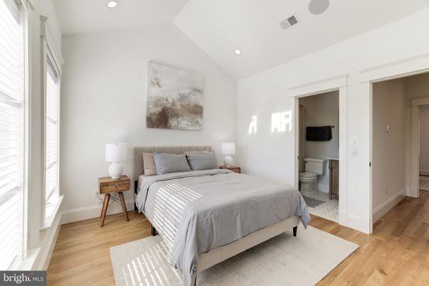 Bathroom, Bedroom, Interior, Recessed Lighting, Wood Texture Flooring