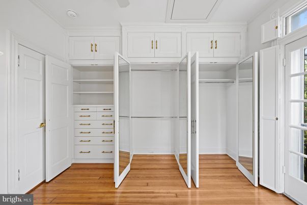 Interior, Walk-in Closets, Wood Texture Flooring