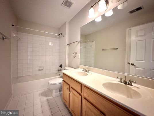 Bathroom, Dual Sink Vanities, Glass Shower, Interior
