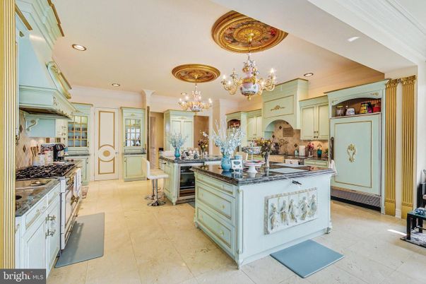 Chandelier, Interior, Kitchen, Recessed Lighting
