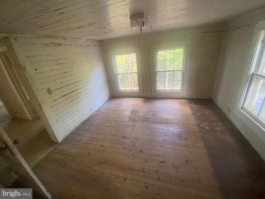 Empty room, Interior, Wooden Ceilings, Wood Texture Flooring