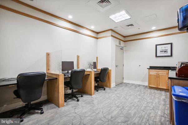 Home Office, Interior, Recessed Lighting