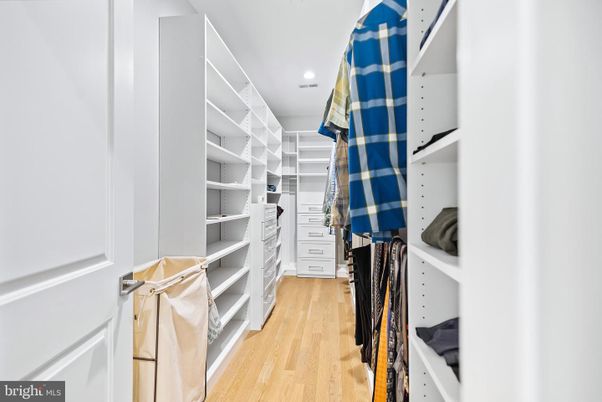 Interior, Recessed Lighting, Walk-in Closets, Wood Texture Flooring