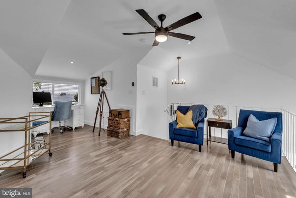 Chandelier, Home Office, Interior, Pendant Lights, Recessed Lighting, Wood Texture Flooring