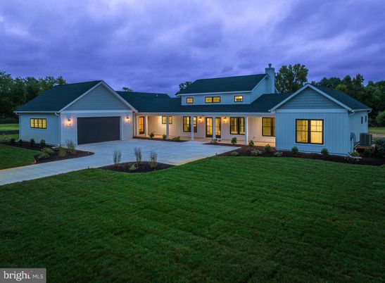 Attached, Backyard, Exterior, Facade, Farmhouse
