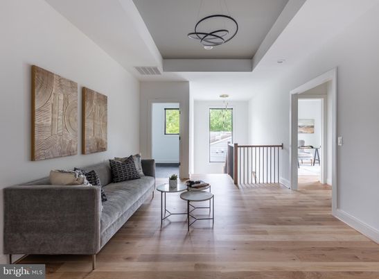 Interior, Living room, Pendant Lights, Wood Texture Flooring
