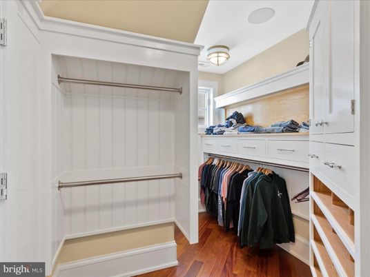 Interior, Walk-in Closets, Wood Texture Flooring
