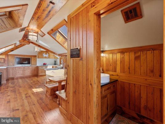 Interior, Wood Texture Flooring, Wooden Walls
