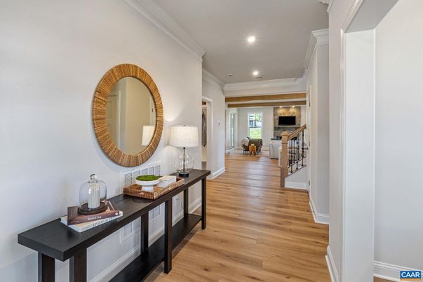 Interior, Recessed Lighting, Wood Texture Flooring