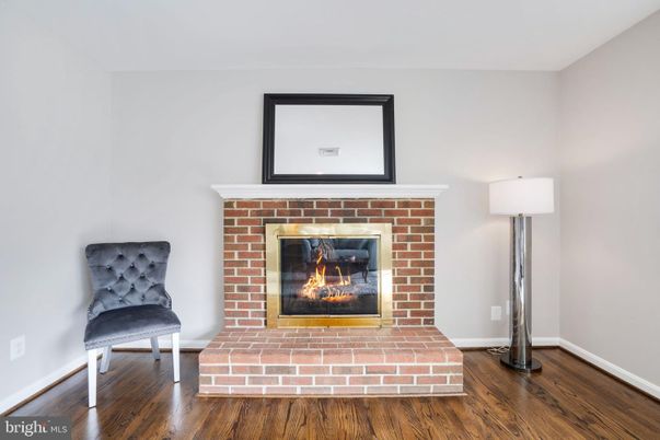 Fireplace, Interior, Wood Texture Flooring