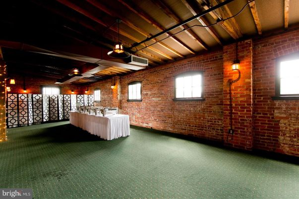 Interior, Pendant Lights, Stone Walls, Wooden Beams