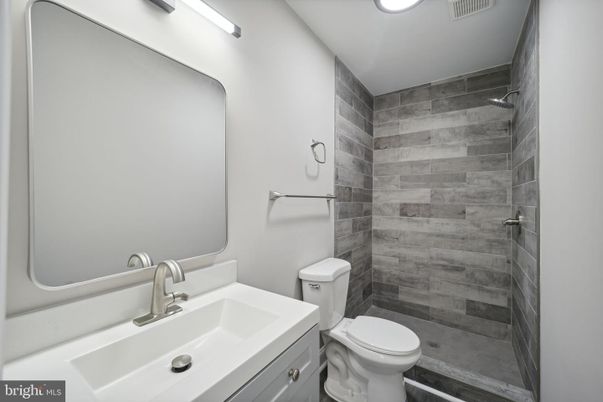 Bathroom, Interior, Recessed Lighting, Wooden Walls