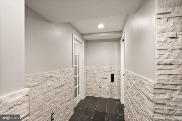 Interior, Recessed Lighting, Stone Walls