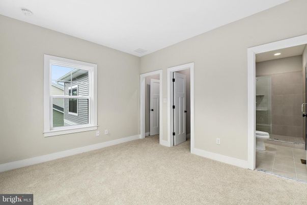 Bathroom, Empty room, Glass Shower, Interior, Recessed Lighting