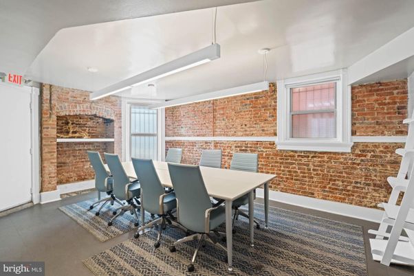 Dining room, Interior, Pendant Lights, Stone Walls