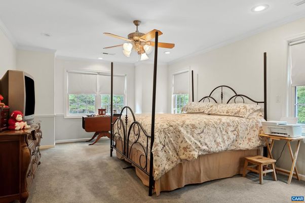 Bedroom, Home Office, Interior, Recessed Lighting