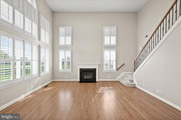 Empty room, Fireplace, Interior, Wood Texture Flooring