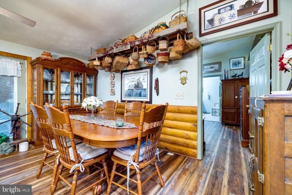 Dining room, Interior, Wood Texture Flooring
