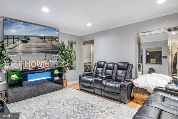 Home Theatre Room, Interior, Recessed Lighting, Wood Texture Flooring