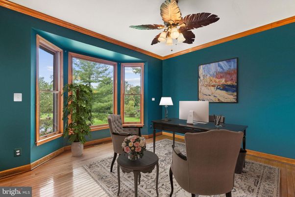 Home Office, Interior, Wood Texture Flooring