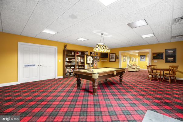 Billiard Table, Dining room, Game Room, Interior, Pendant Lights, Recessed Lighting