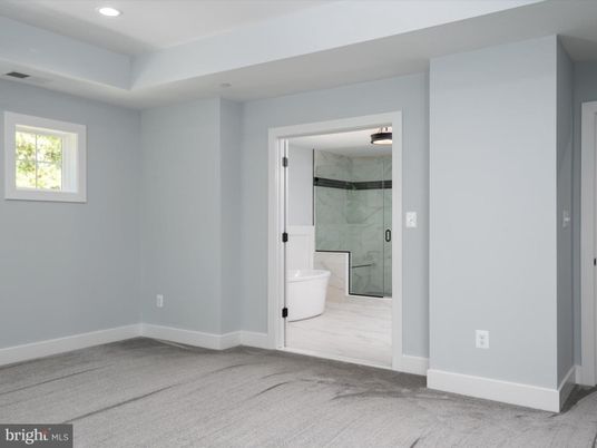 Bathroom, Interior, Marble, Marble Walls, Recessed Lighting
