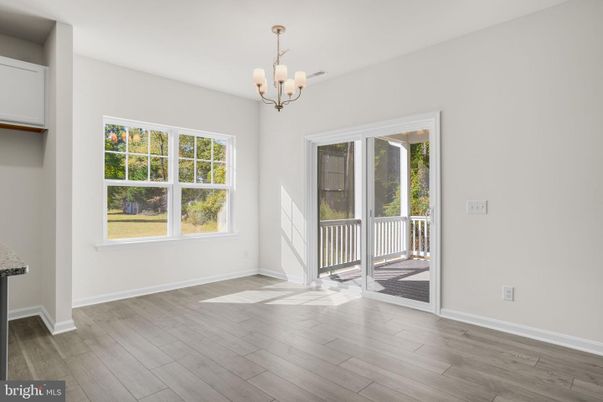 Chandelier, Empty room, Interior, Wood Texture Flooring