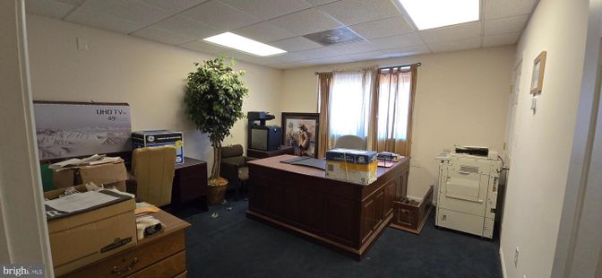 Home Office, Interior, Recessed Lighting