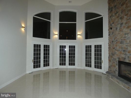 Empty room, Fireplace, Interior, Stone Walls