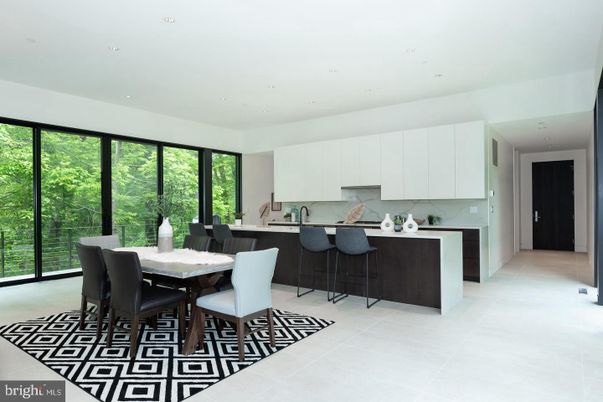 Dining room, Interior, Kitchen, Recessed Lighting